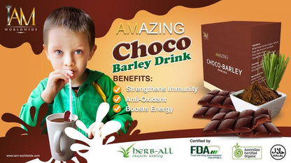 1 Box of Amazing Choco Barley | 10 Sachets | Free Shipping | COD