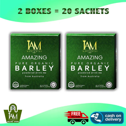 2 Boxes of Amazing Pure Organic Barley | Free Shipping | Cash On Delivery