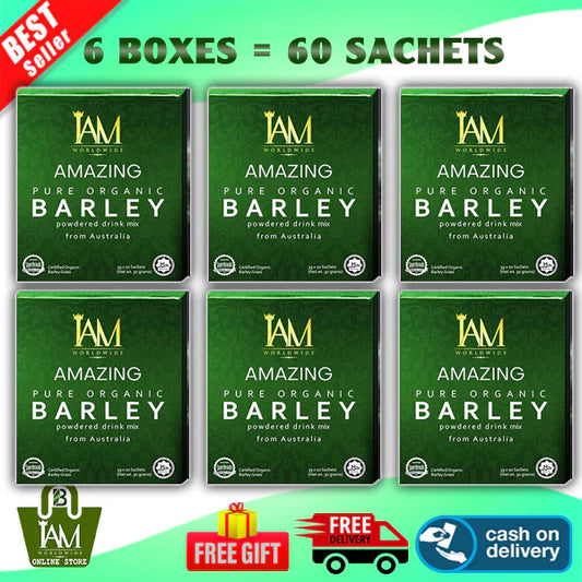 6 Boxes of Amazing Pure Organic Barley | Free Shipping | Cash On Delivery