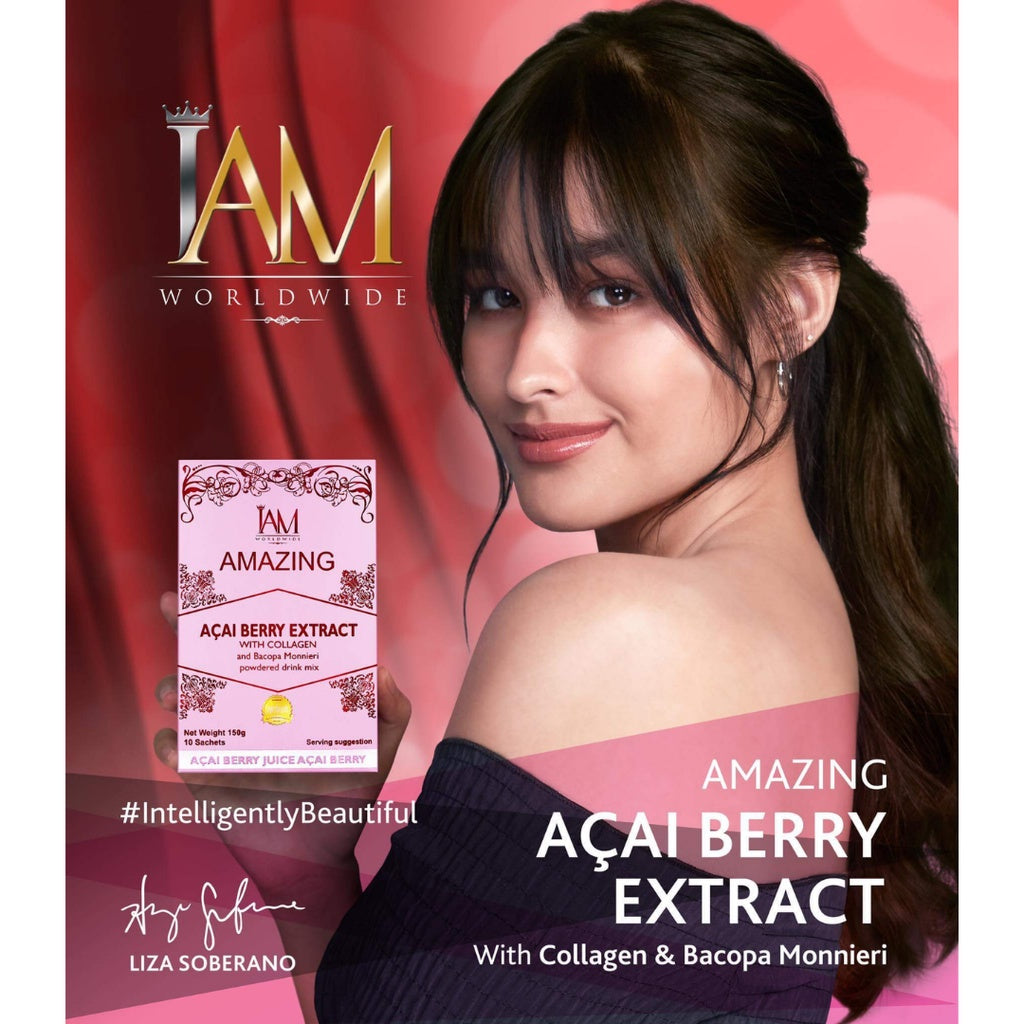 1 Box of Amazing Acai Berry with Collagen and Bacopa | 10 Sachets | Free Shipping | COD