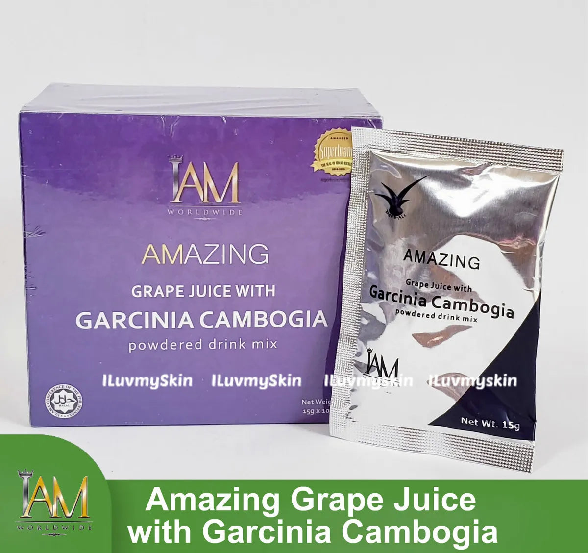 1 Box of Amazing Garcinia Cambogia Grape Juice | 10 SACHETS | 10 DAYS PROGRAM