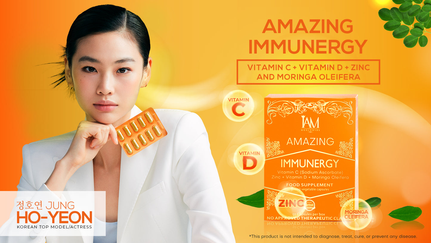 Amazing Immunergy | 50 Capsules | Free Shipping | COD